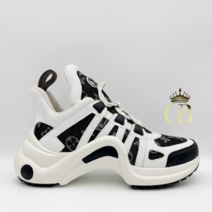 Sneakers Archlight white black denim