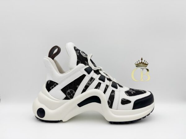 Sneakers Archlight white black denim