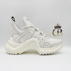 Sneakers Archlight white monogram leather