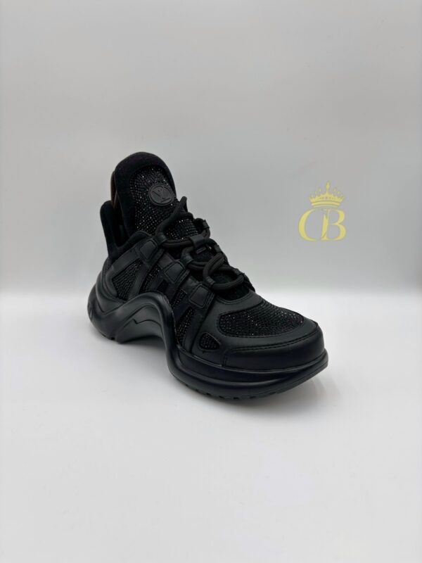 Sneakers Archlight white black cristals - Imagen 2