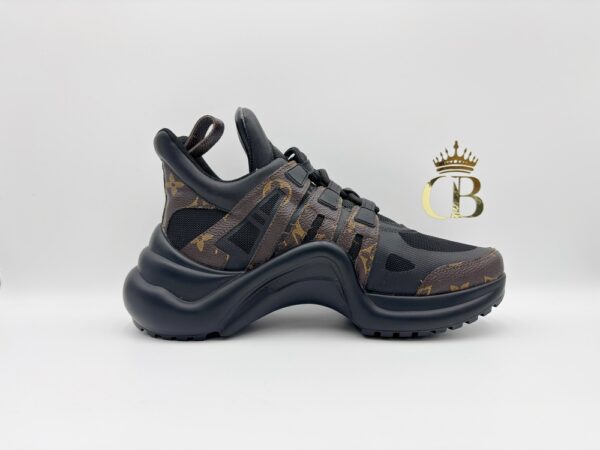 Sneakers Archlight white black/brown