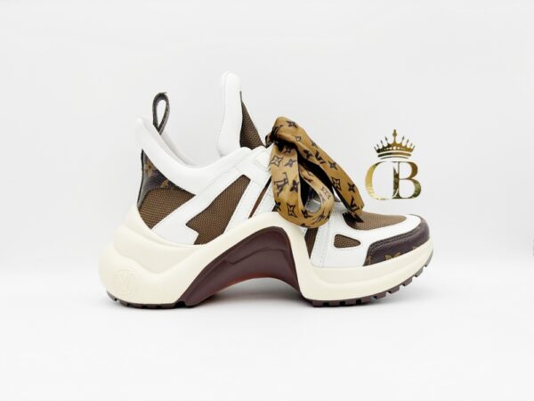 Sneakers Archlight White/brown bun