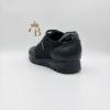 Sneakers Black Leather Nylon CH5 - Imagen 3