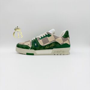 Sneakers Trainer Green Domino Signature