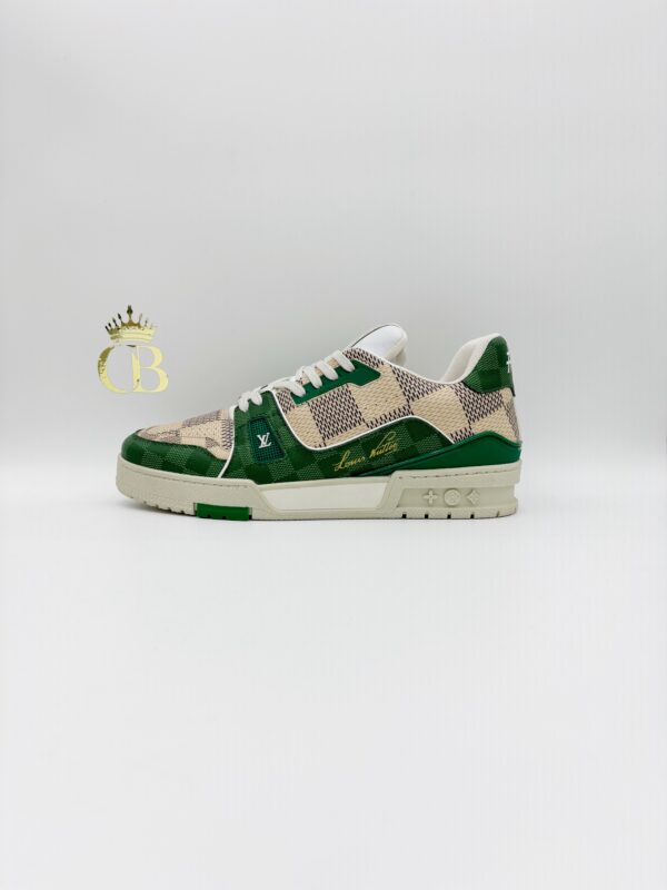 Sneakers Trainer Green Domino Signature