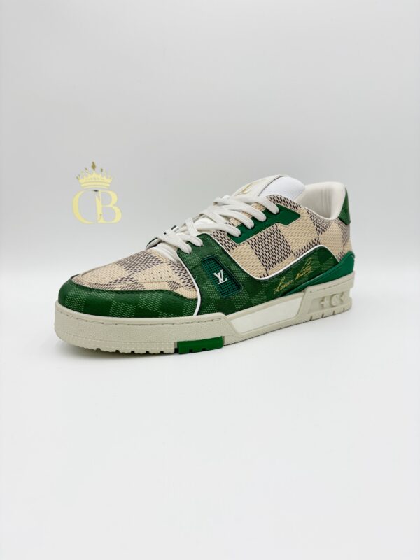 Sneakers Trainer Green Domino Signature - Imagen 2