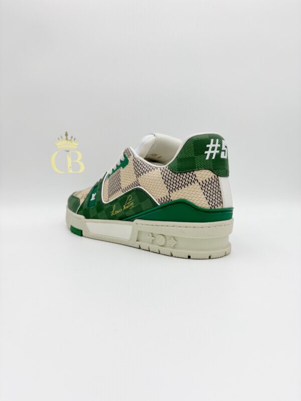 Sneakers Trainer Green Domino Signature - Imagen 3
