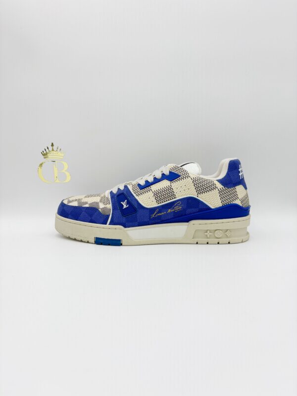 Sneakers Trainer Blue Domino Signature
