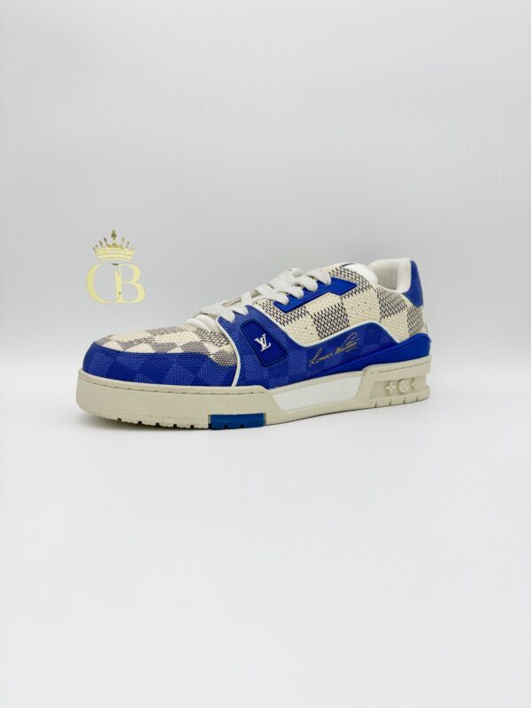 Sneakers Trainer Blue Domino Signature - Imagen 2