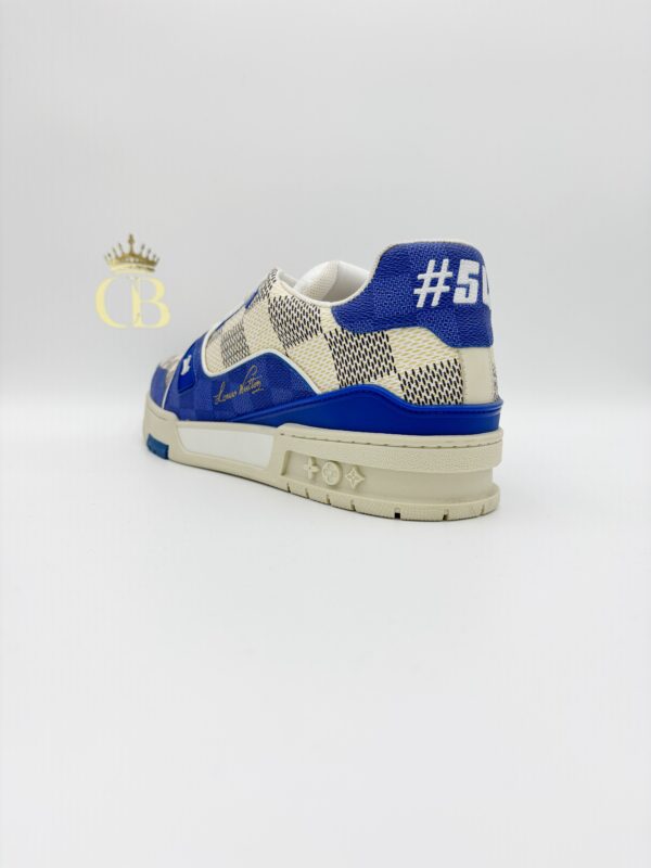 Sneakers Trainer Blue Domino Signature - Imagen 3