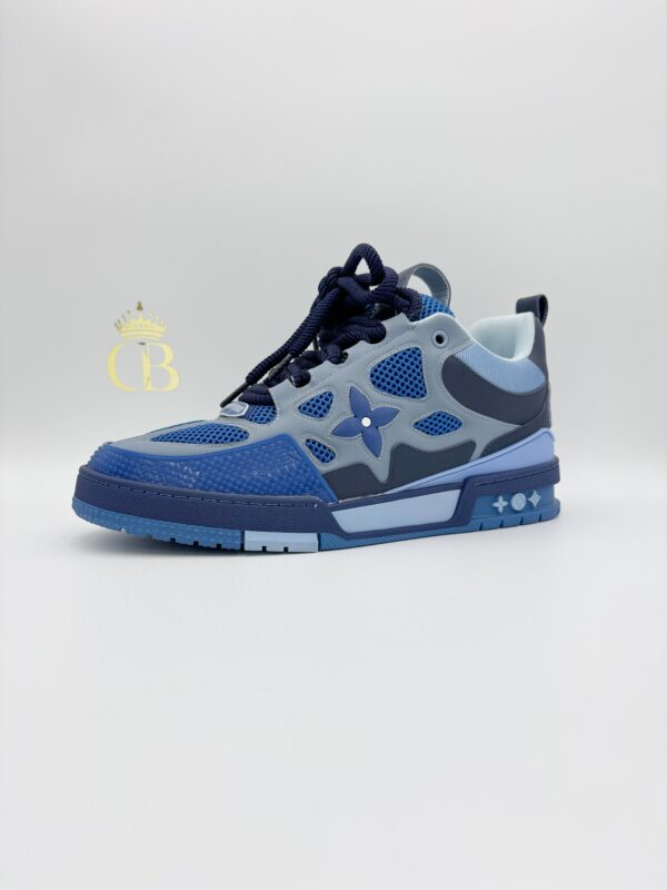 Sneakers Trainer Blue Flower - Imagen 2