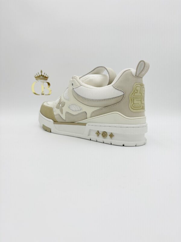 Sneakers Trainer Beige Flower - Imagen 3