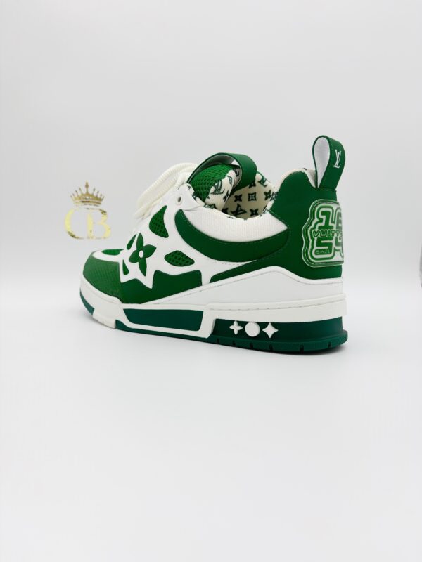 Sneakers Trainer Green Flower - Imagen 3