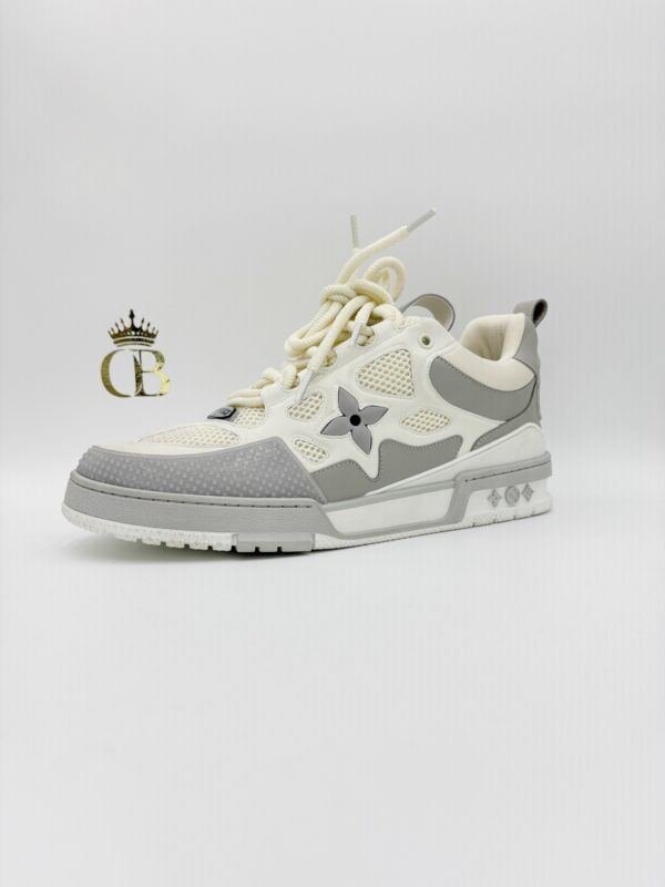 Sneakers Trainer Gray Flower - Imagen 2