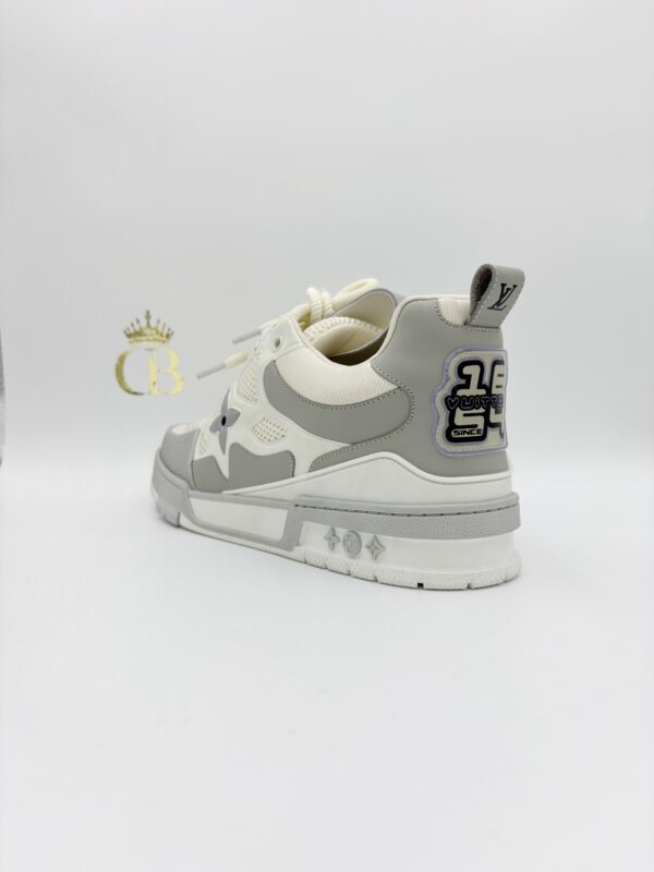 Sneakers Trainer Gray Flower - Imagen 3