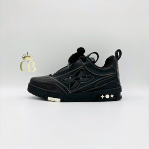 Sneakers Trainer Black Flower