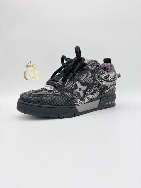 Sneakers Trainer Limited Edition Flores Black Monogram - Imagen 2