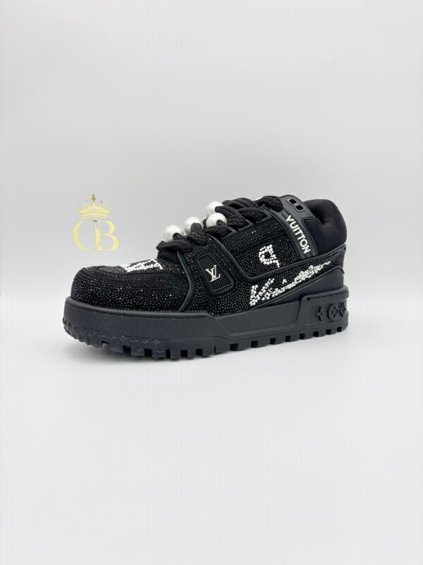 Sneakers Trainer Maxi Black Cristals - Imagen 2