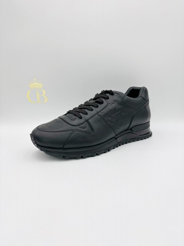 Sneakers Run Away Black Monogram - Imagen 2