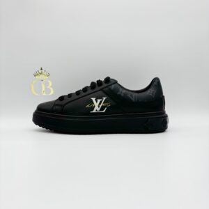 Sneakers Black Platafom Signature Low-top