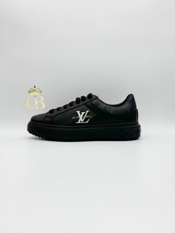 Sneakers Black Platafom Signature Low-top