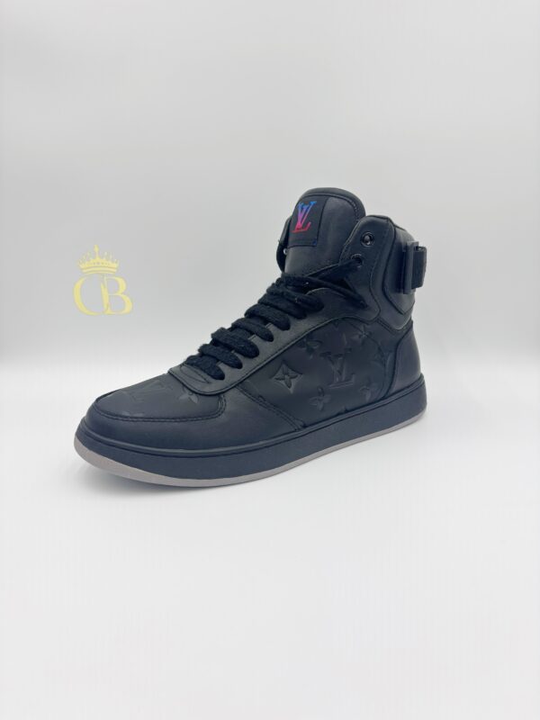 Sneakers Rivoli High-Top Black  Monogram - Imagen 2