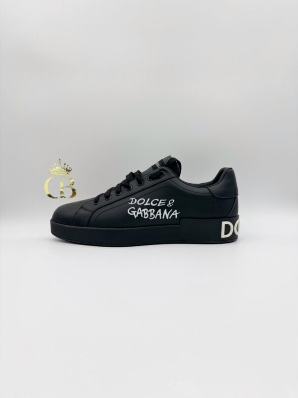 Sneakers Letters Portofino Black Sole