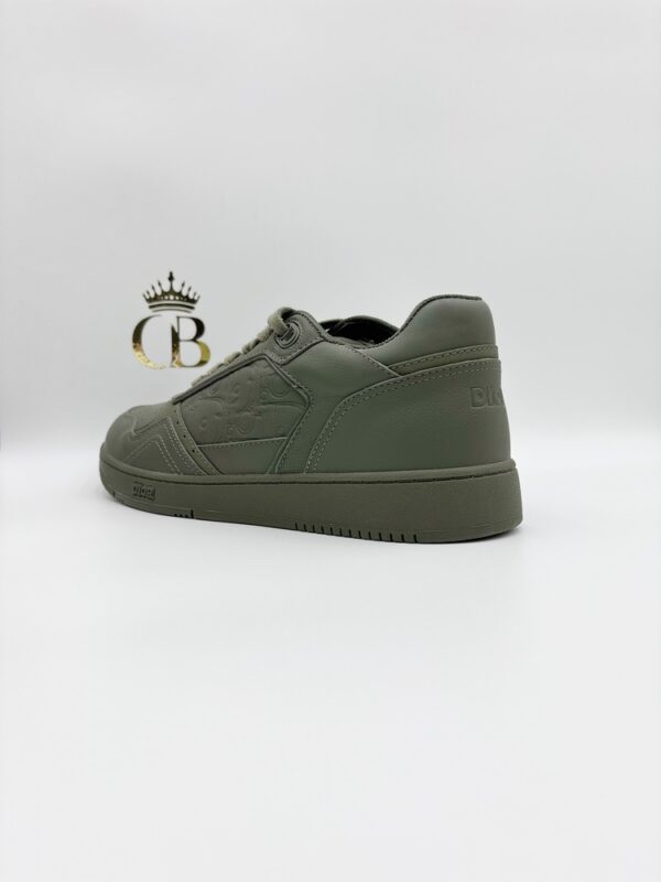 Sneakers B27 Militar Green leather Low-top - Imagen 3