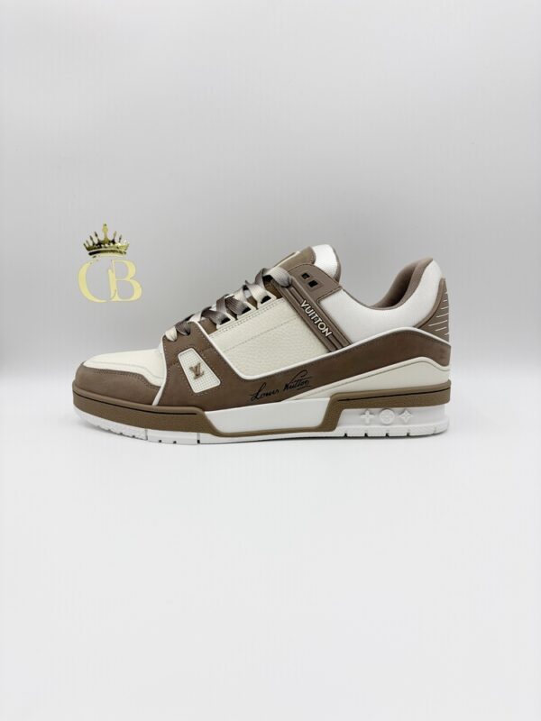 Sneakers Trainer Coffee Suede Signature