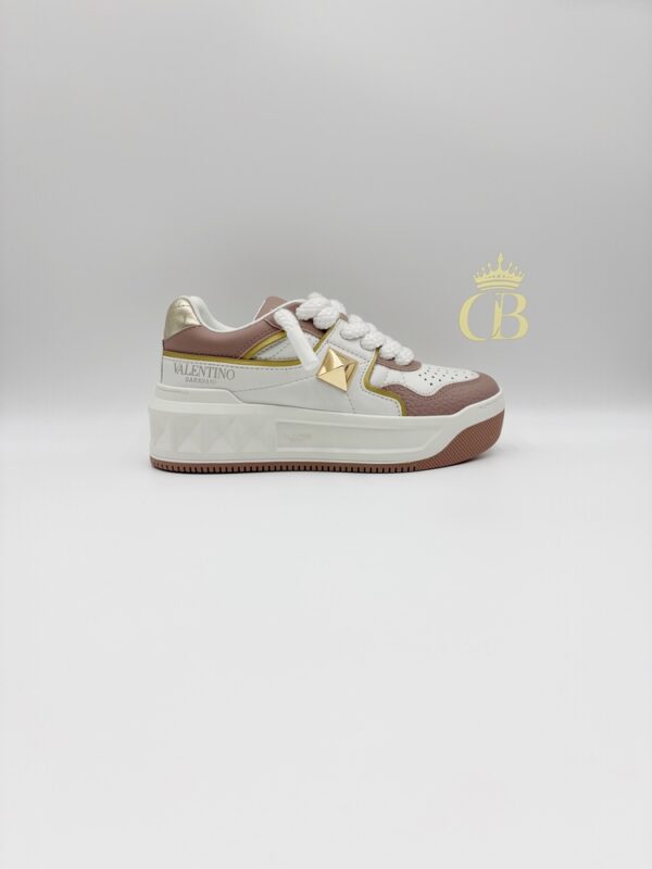 Sneakers One Stud XL white peach