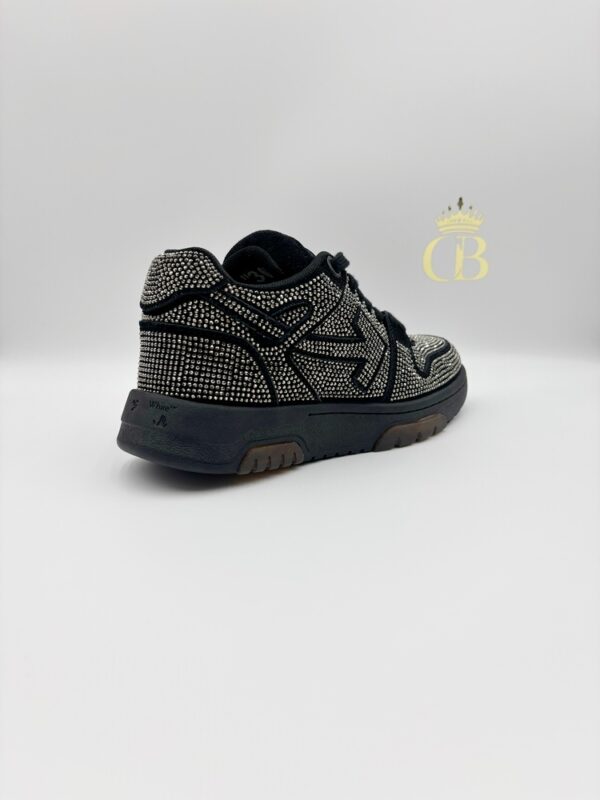 Sneakers black cristals out of the office - Imagen 3
