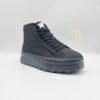 Sneakers platform 1977 black high-top - Imagen 2