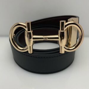 Ferragamo Hebilla dorada larga