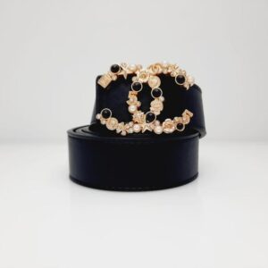 Canel negro liso piedras y estrellas