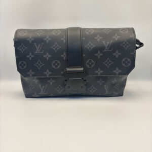 Bolso LV Black Monogram Clip