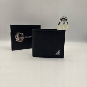 Wallet Black Leather Prada