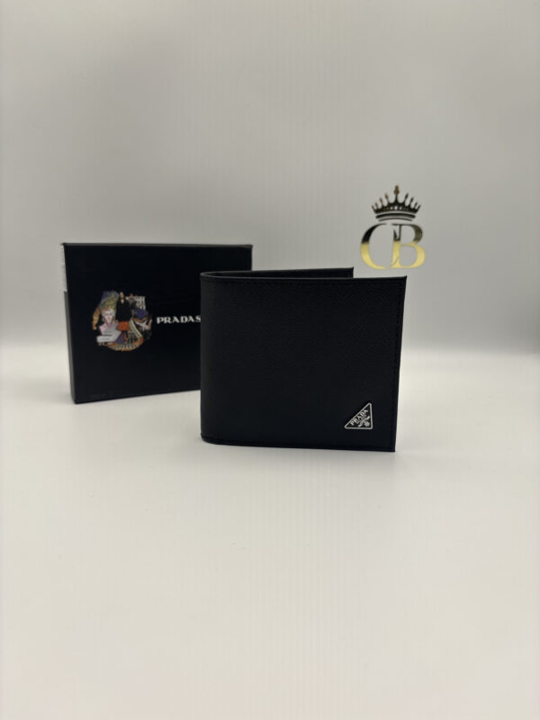 Wallet Black Leather Prada