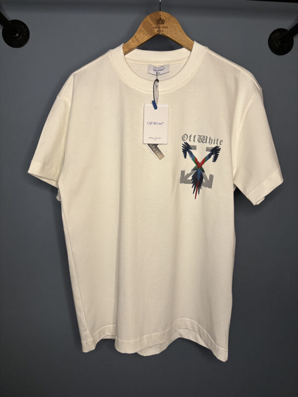 Off White blanca parrot