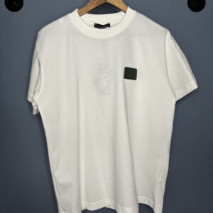 Dolce gabbana blanca parche piel