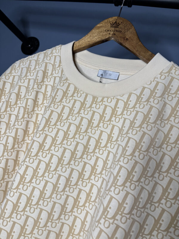 Dior dorada monogram - Imagen 2