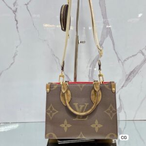 Little Brown LV Gold Chain