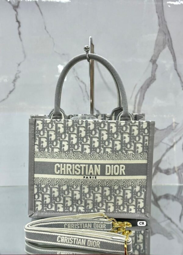 Grey Dior Bag