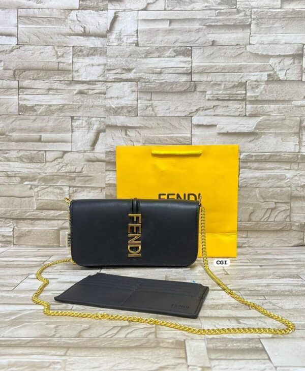 Fendi Leather Black