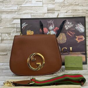 Small Brown GG Hand Bag