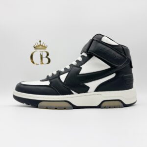 Sneakers Out Of Office White And Black Hight-Top