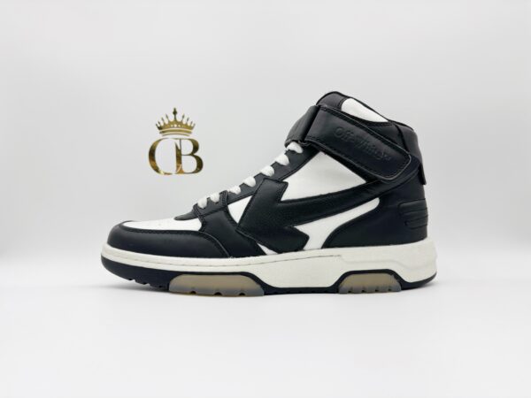 Sneakers Out Of Office White And Black Hight-Top