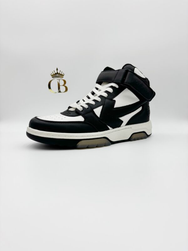 Sneakers Out Of Office White And Black Hight-Top - Imagen 2