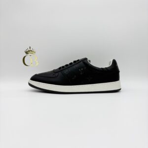 Sneakers Charli Black With Monogram