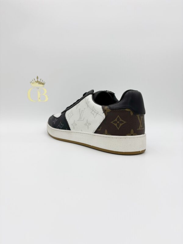 Sneakers Charli Coffee/White/Black With Monogram - Imagen 3