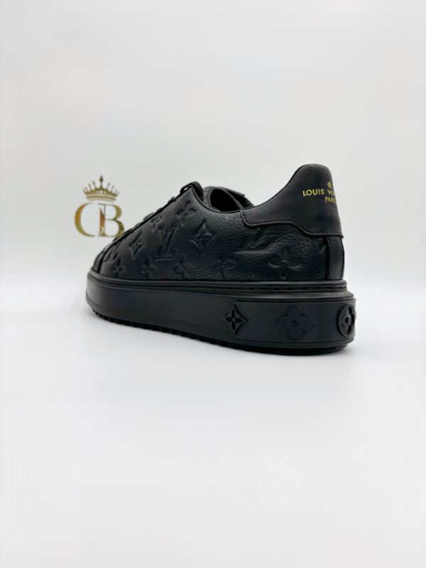 Sneakers Black Platafom Monogram Leather Low-top - Imagen 3